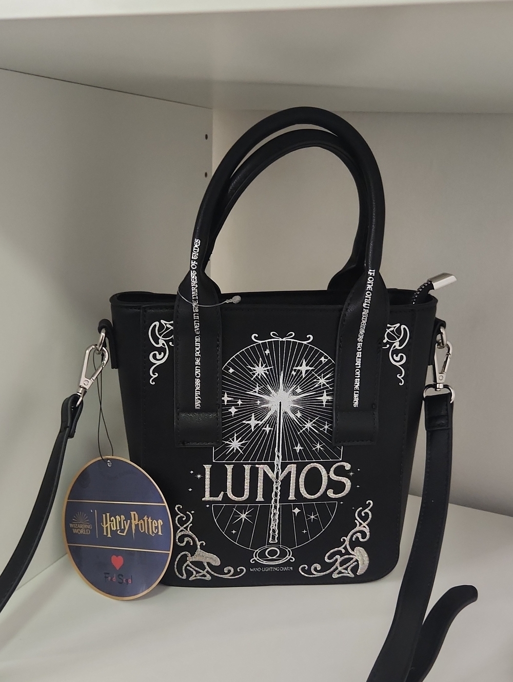 Fred Segal x Harry Potter "Lumos" Crossbody Bag